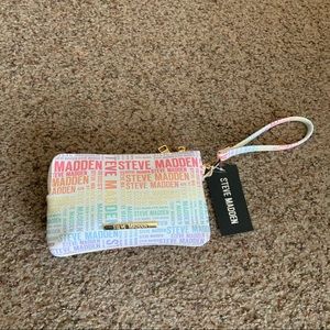 Steve Madden Btrell Wristlet White/Multi